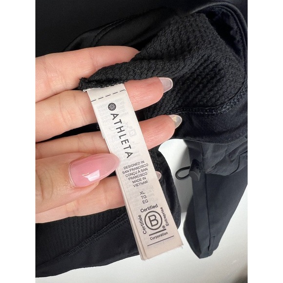 Athleta Black Long Sleeve Top - Picture 11 of 12